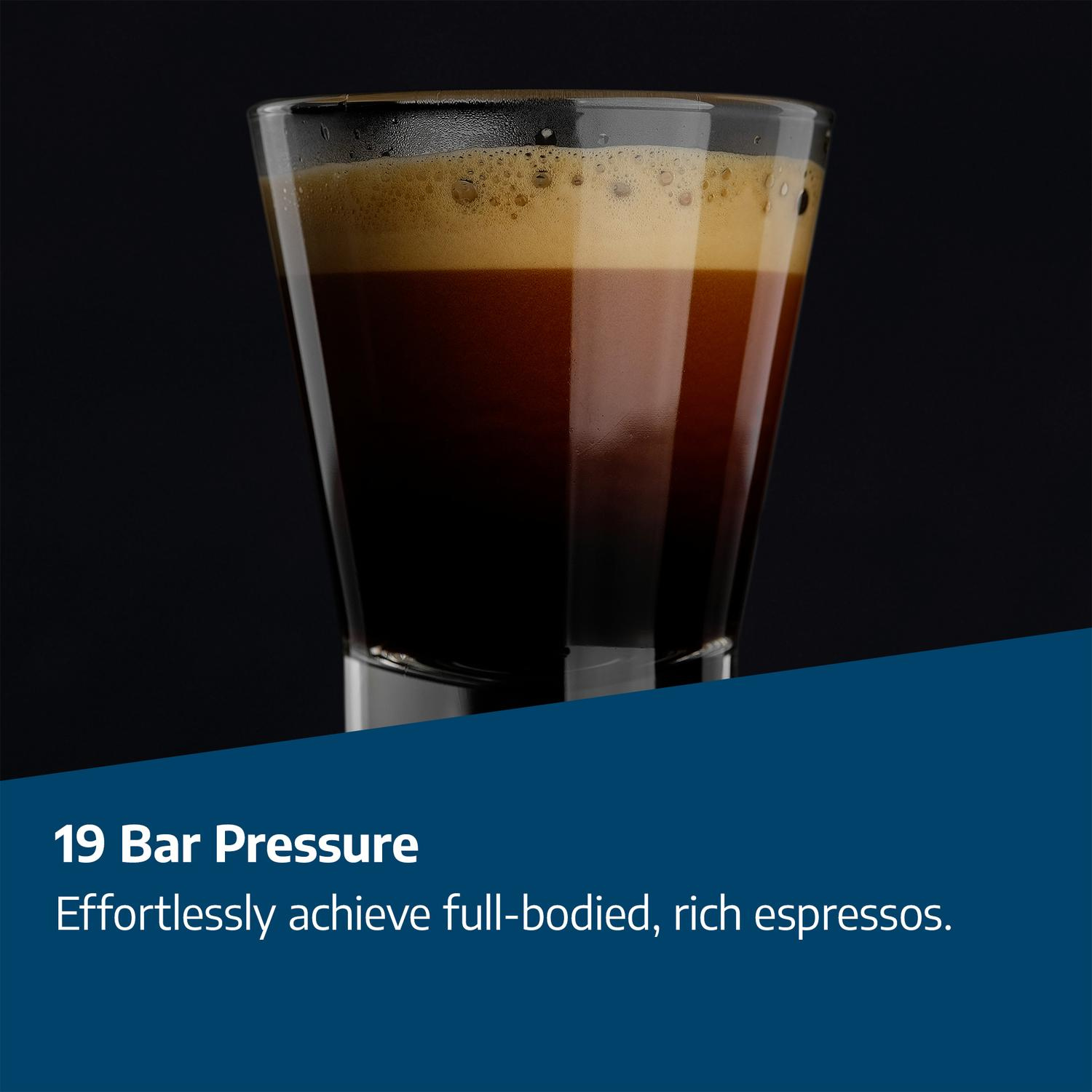 Side view of Beko CEG7348X CaffeExperto Bean to Cup Espresso Machine