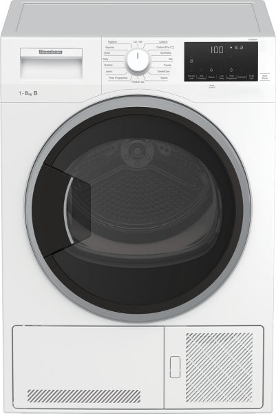 Blomberg Ltk38020w 8Kg Condenser Tumble Dryer - White - Image 7
