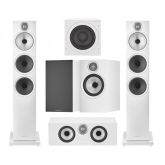 Bowers + Wilkins 603606S3AV-WH 603 + 606 S3 Surround Sound Speaker Package White