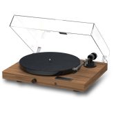 Pro-Ject Juke Box E1 All in One Plug and Play Turntable in Walnut Effortless Setup and Superior Sound Quality