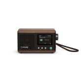 Pure CLASSICMINI-BK Dab+ FM Portable Digital Radio - Coffee Black/Walnut