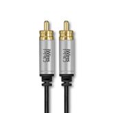 Techlink 711053 iWires Subwoofer Cable 1 x RCA to 1 x RCA - 3m