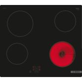 Bosch PKE61RAA8B Serie 2 Electric hob 60 cm Black surface mount without frame