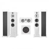 Bowers + Wilkins 603S3AV51-WH 603 S3 5.1 Surround Sound Speaker Package White