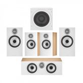 Bowers + Wilkins 607606S3AV-OK 606 + 607 S3 Surround Sound Speaker Package Oak