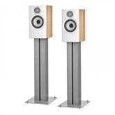 Bowers + Wilkins 607S3OK-FS600S3SV Bookshelf Speakers (Pair) With Stands Oak