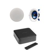 Harman/Kardon CITATIONAMPBK-NSIC600 Amp With Nsic600 In-Ceiling Speakers Pair Package