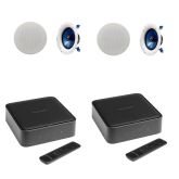 Harman/Kardon CITATIONAMPBK-NSIC800MR 2 Amps With 4 Nsic800 In-Ceiling Speakers Multiroom Package