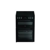 Hotpoint HDE6VDC2B1 60cm Double Oven Electric Cooker with Ceramic Hob - Black