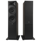 JBL 280FBLK 2.5 Way Dual 8 Inch Floorstanding Speakers Pair Black