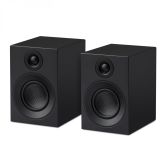 Pro-Ject Speaker Box 3E Carbon Bookshelf Speakers Pair In Black Compact Excellence, Powerful Sound