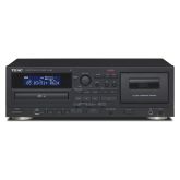Teac AD-850-SE CD and Cassette player with USB in Black