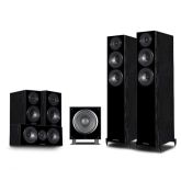 Wharfedale Diamond 12 3 HCP 5.1 Speaker Package Black Home Theater Package