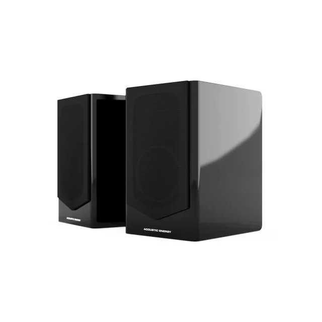 Acoustic Energy AE500 Standmount Loudspeakers (Pair) in Piano Gloss Black