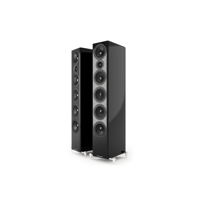 Acoustic Energy AE520 Floorstanding Loudspeakers Pair in Piano Gloss Black