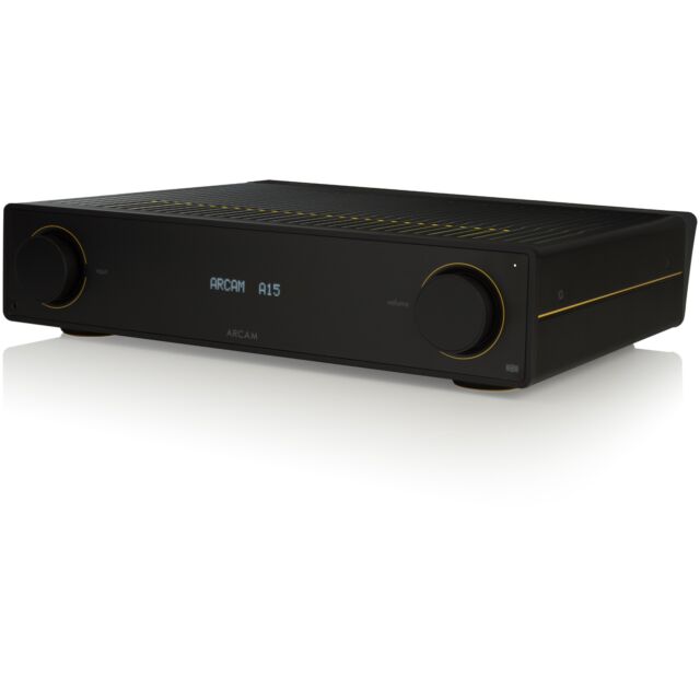 Arcam A15 Radia Series Integrated Amplifier in Black 