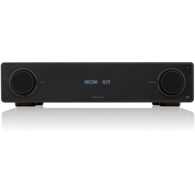 Arcam A15 Radia Series Integrated Amplifier in Black 