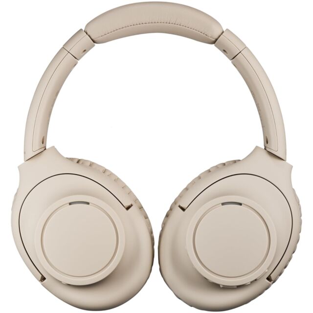 Audio-Technica ATH-S300BT Wireless Hybrid Digital Noise-Cancelling Headphones Beige