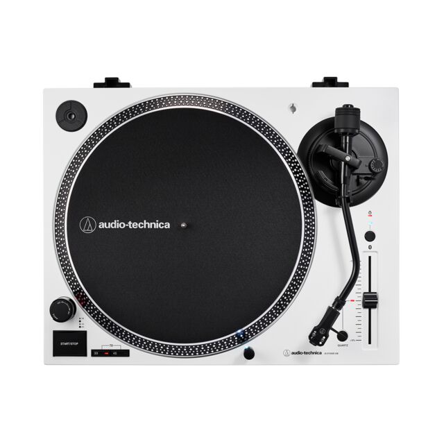 Audio Technica ATLP120XBTUSBWH Direct Driver Turntable With Bluetooth - White