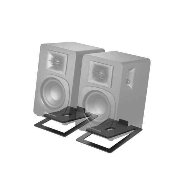 Audio Technica ATST3 Speaker Stands Pair Black
