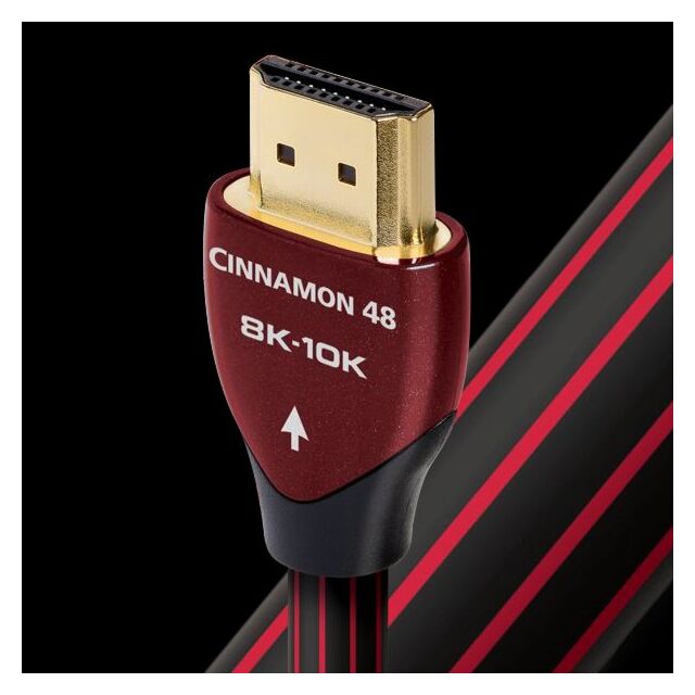 Audioquest HDM48CIN100 Cinnamon 48 8K HDMI Cable - 1M