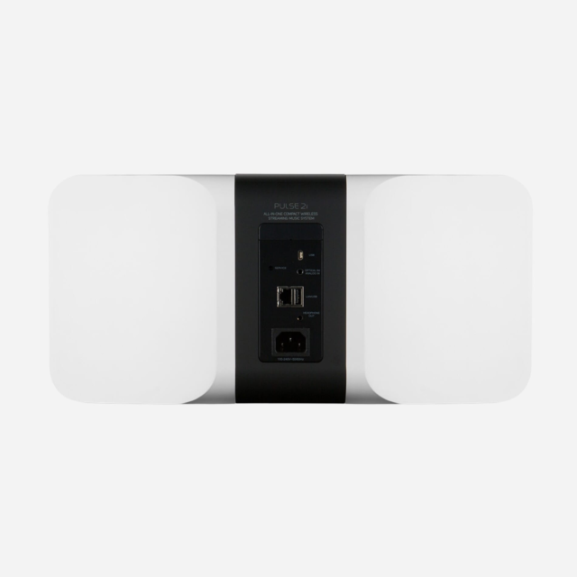 Bluesound PULSE 2i Premium Wireless Streaming Multi-Room Speaker (Single) – White