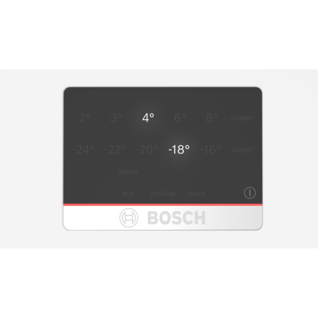 Bosch KGN39AWCTG 60cm 70 30 Frost Free Fridge Freezer - White