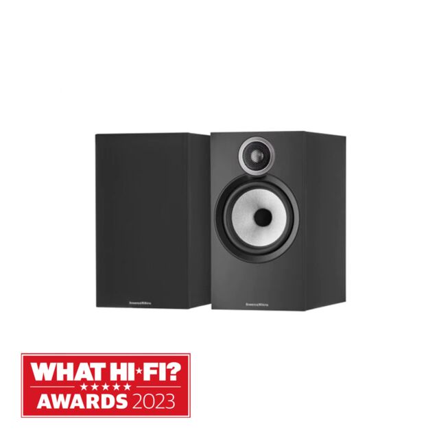 Bowers + Wilkins 606 S3 Stand-mount Speakers Pair Black