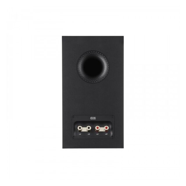 Bowers + Wilkins 606 S3 Stand-mount Speakers Pair Black
