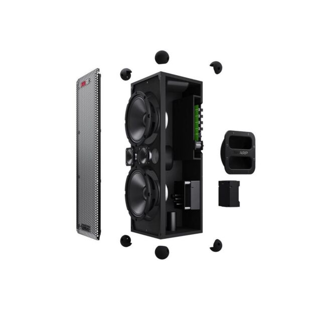 Bowers + Wilkins 606S3WH-FS600S3SV Bookshelf Speakers (Pair) With Stands White