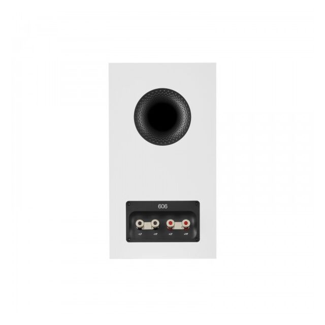 Bowers + Wilkins 606 S3 Stand-mount Speakers Pair White 