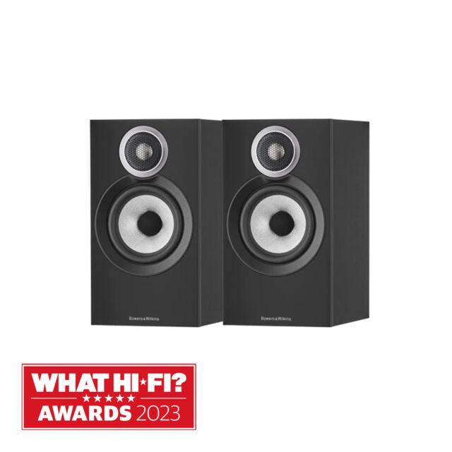 Bowers + Wilkins 607 S3 Stand-mount Speakers Pair Black