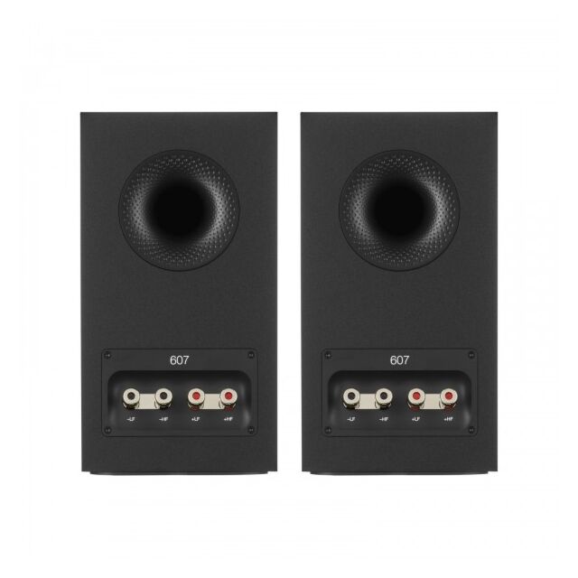 Bowers + Wilkins 607 S3 Stand-mount Speakers Pair Black