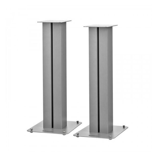 Bowers + Wilkins FS-600 S3 Speaker Stands Pair Silver