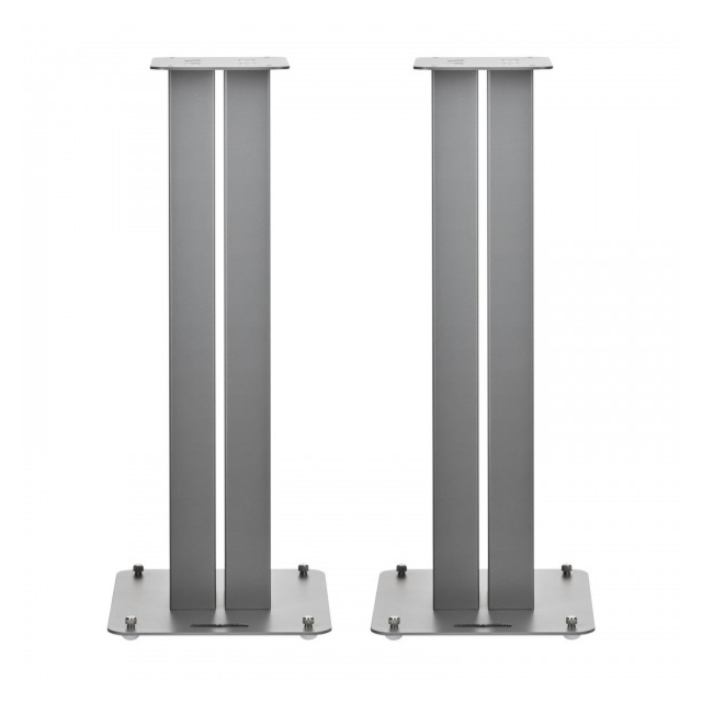 Bowers + Wilkins FS-600 S3 Speaker Stands Pair Silver