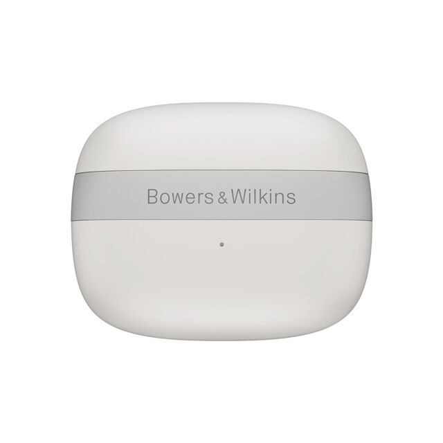 Bowers & Wilkins Pi6 True Wireless Noise Cancelling Earbuds with Bluetooth aptX, 24-bit Wireless Connection and 6 Built-in Microphones Cloud Grey