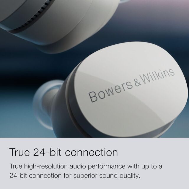 Bowers + Wilkins PI6-SG Noise Cancelling True Wireless In-Ear Headphones Storm Grey