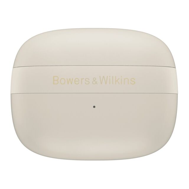 Bowers & Wilkins Pi8  Dove White – High-Fidelity True Wireless Earbuds with aptX, 24-Bit Audio, and Advanced Noise Cancellation