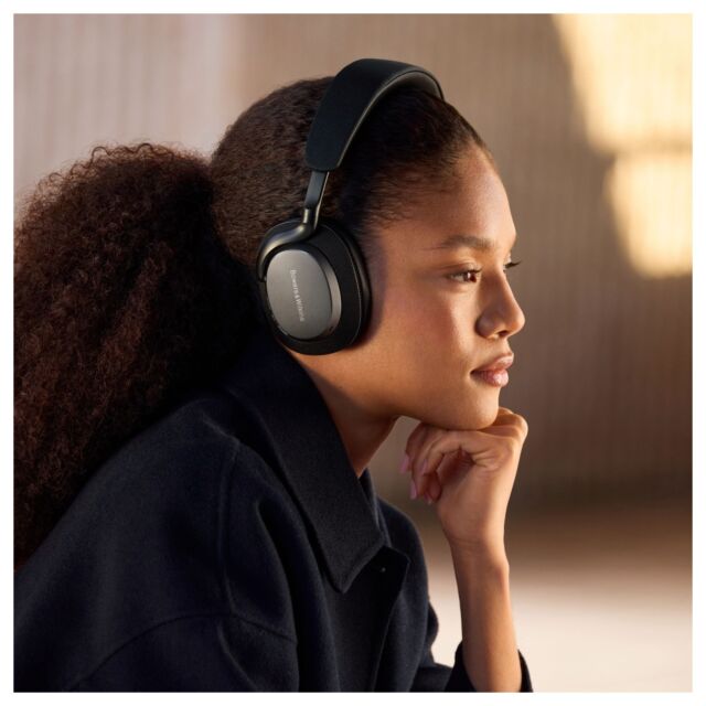 Bowers + Wilkins PX7 S3 Over-Ear Noise Cancelling Wireless Bluetooth Headphones Anthracite Black