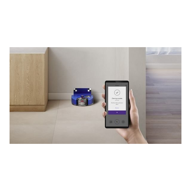 Dyson 360VISNAV 360 Robot - 65 Minutes Run Time - Moulded Blue/Nickel