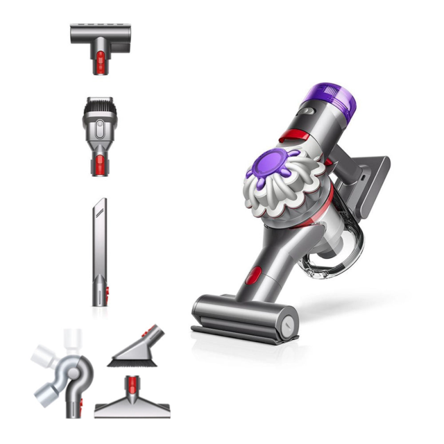 Dyson Car+Boat HH15 Handheld Vacuum Cleaner with Furniture Cleaning Kit
