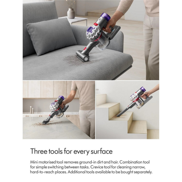 Dyson Car+Boat HH15 Handheld Vacuum Cleaner with Furniture Cleaning Kit