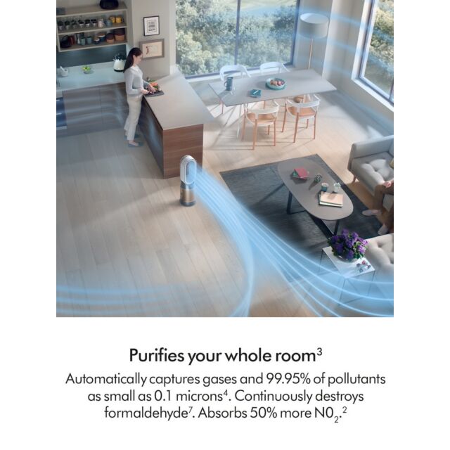Dyson HP12 (544557-01) Purifier De-NOx - White/Gold