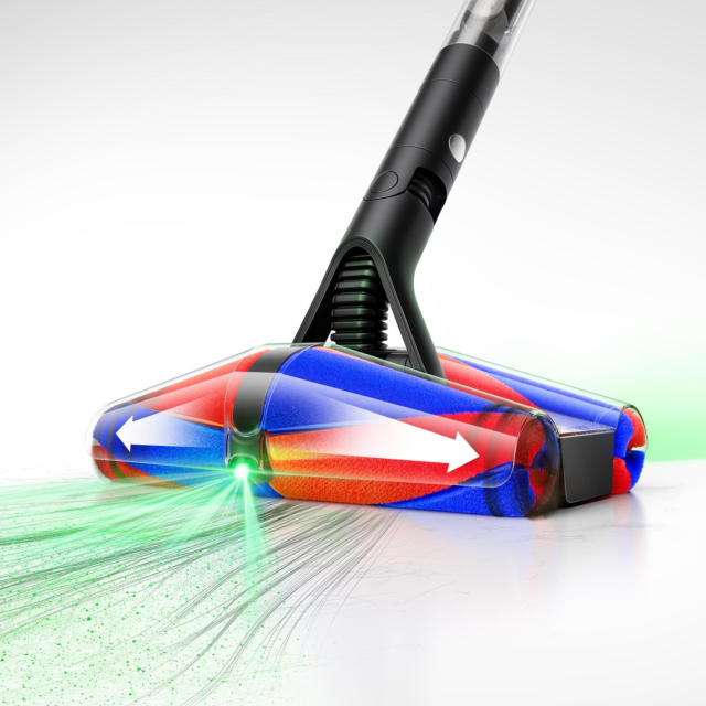 Dyson PencilVac Cordless Pencil Vacuum - 30 Minutes Run Time - Matte Black