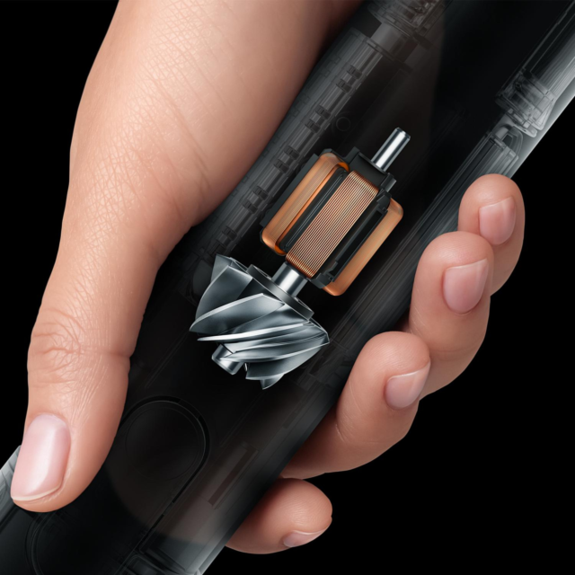 Dyson PencilVac Cordless Pencil Vacuum - 30 Minutes Run Time - Matte Black