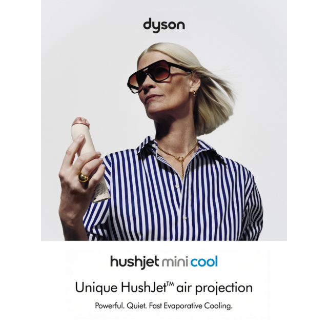 Dyson PF01-ST Mini Cool Fan with HEPA Filter Stone