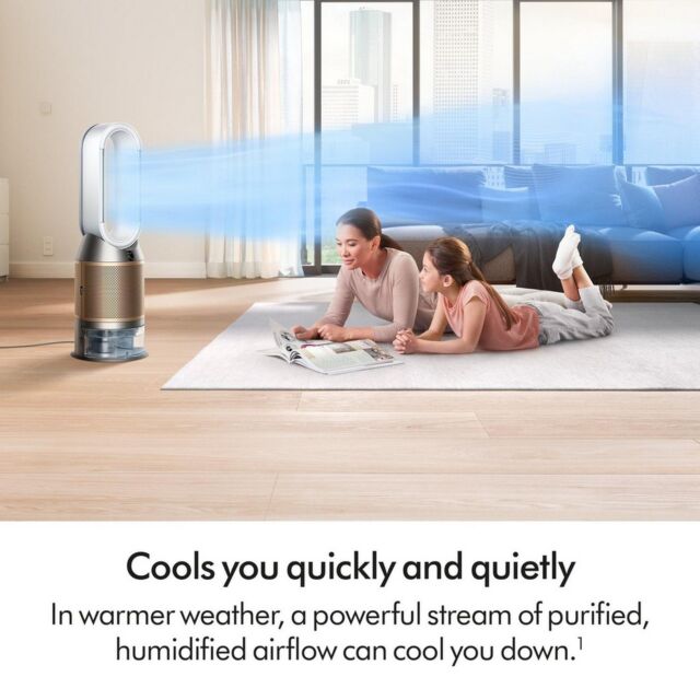 Dyson PH05 De-Nox Humidify & Cool Autoreact - White/Gold
