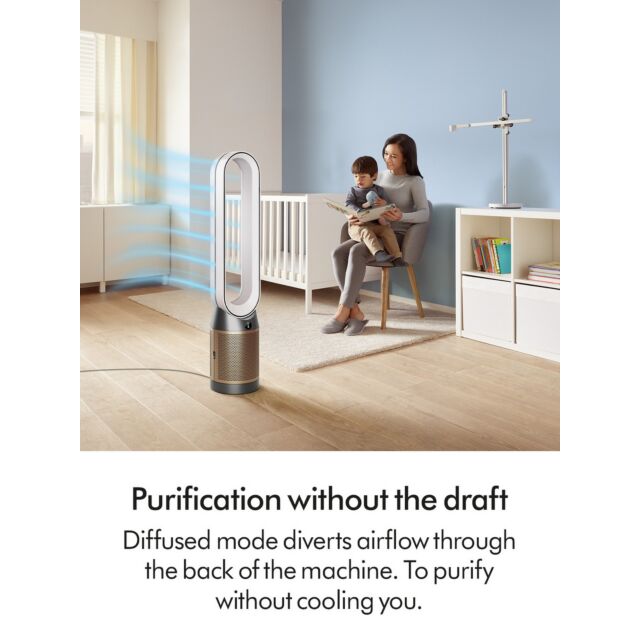 Dyson TP12 (544535-01) Purifier Fan - White/Gold