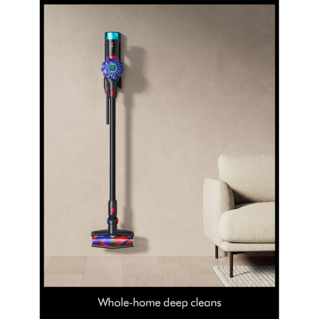 Dyson V10 Konical Cordless Vacuum - 60 Minutes Run Time - Vinca/Black
