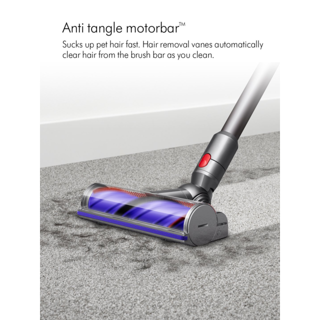 Dyson V12DETECTABS Cordless Stick Vacuum Cleaner - 60 Minutes Run Time - Yellow